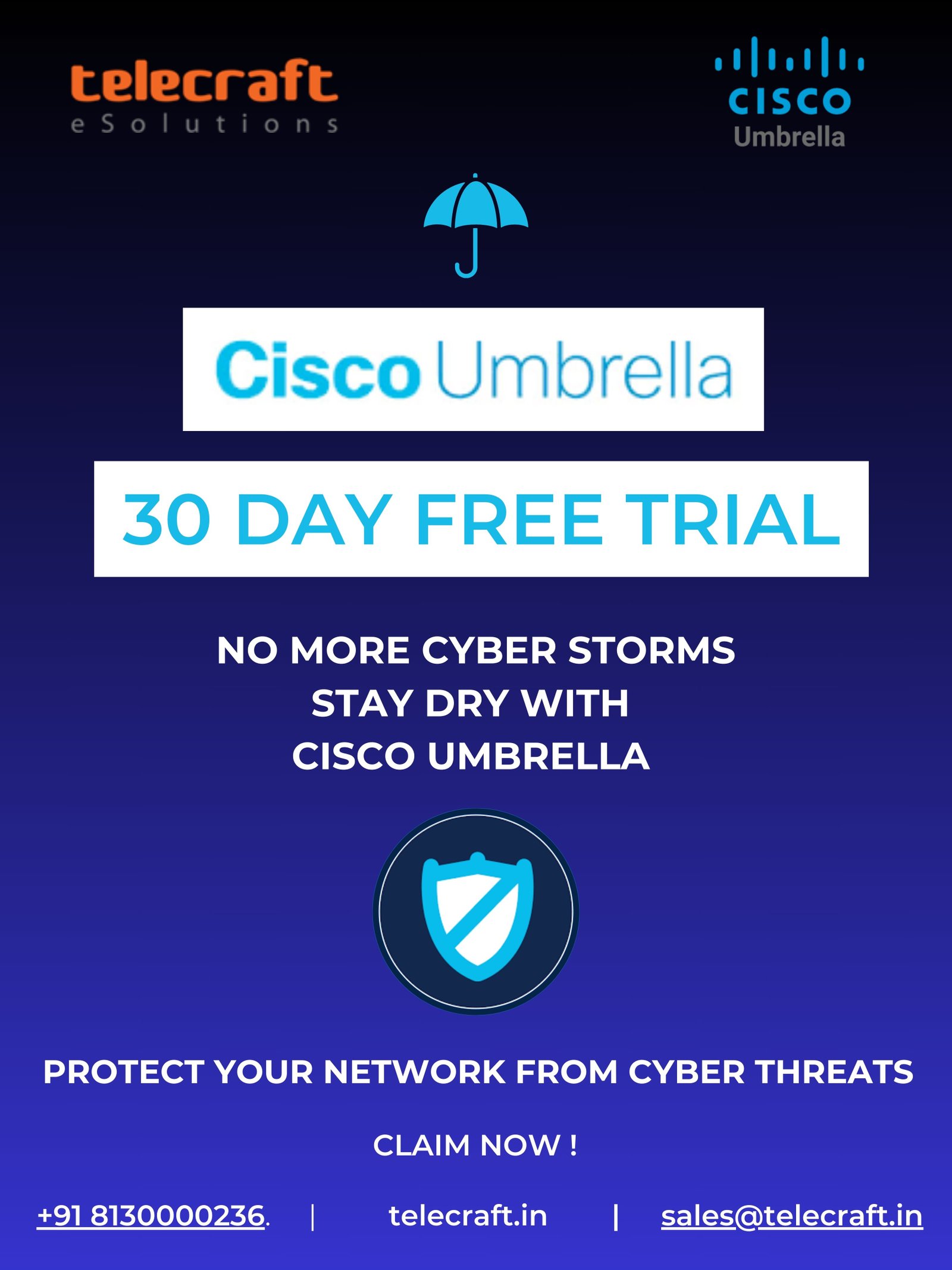 Cisco Umbrella 30 Day Trial Poster 1